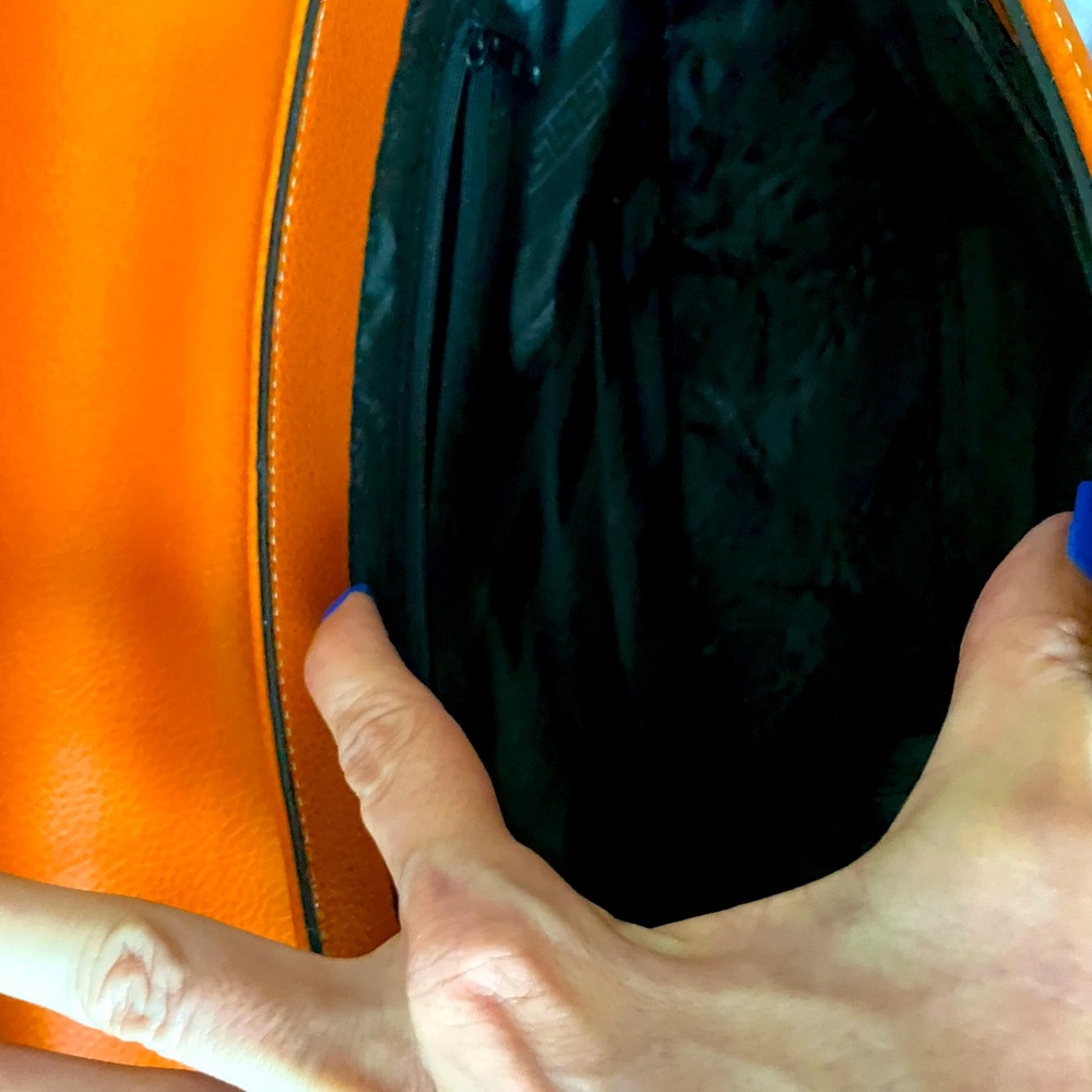 Orange boutique bag
